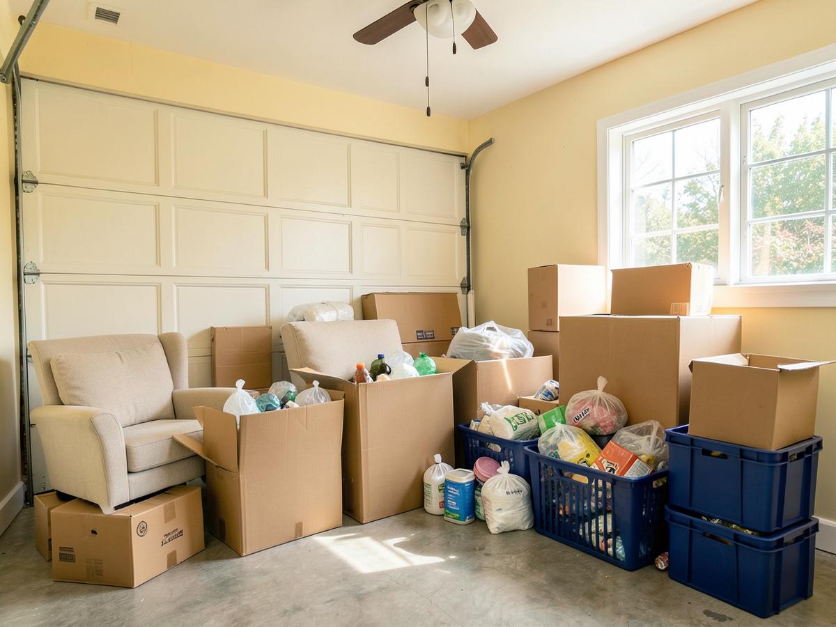 Tri éco-responsable des objets lors d'un vide maison : don, recyclage et valorisation